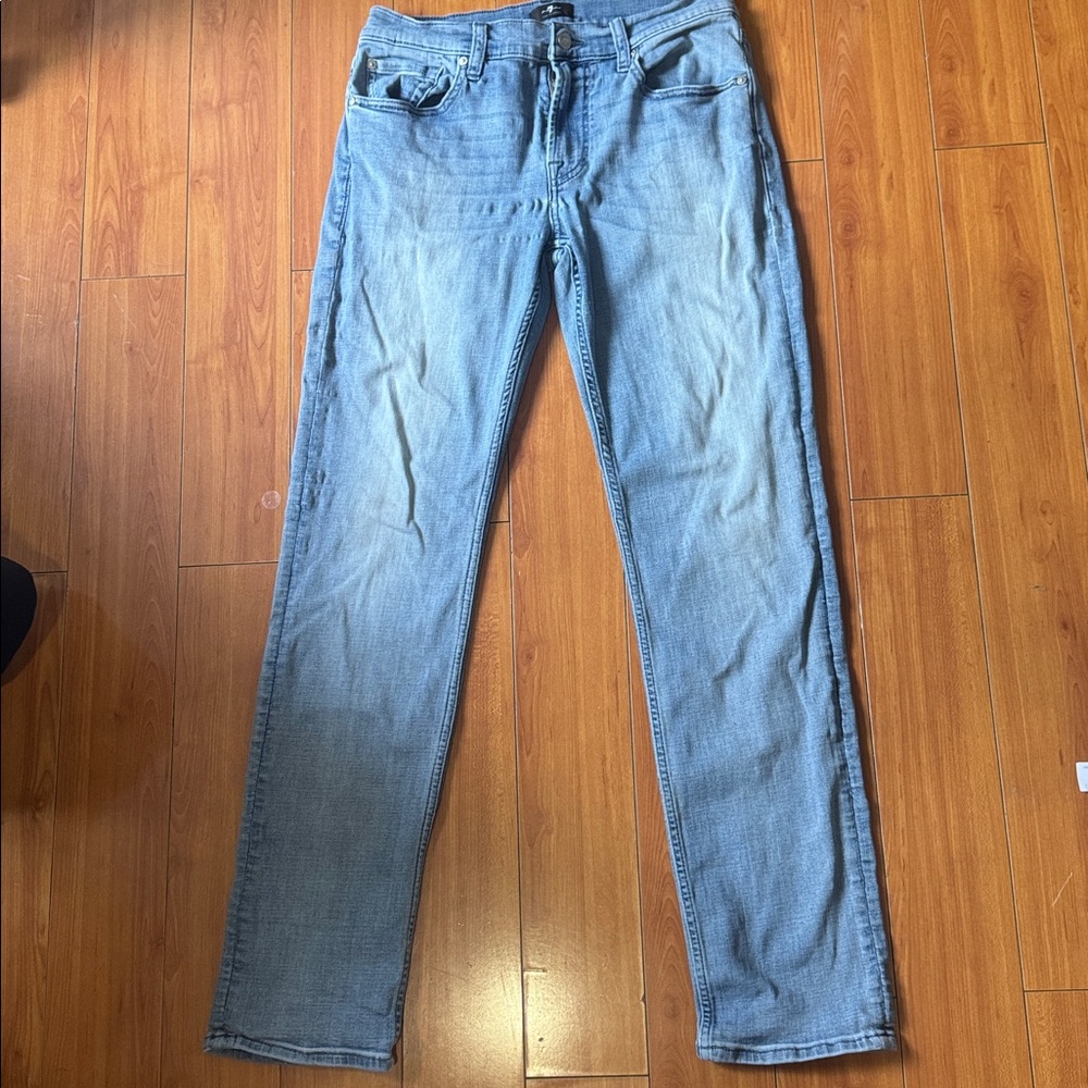 7 For All Mankind Classic Blue Jeans